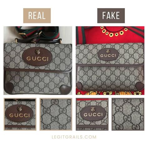 gucci bag fake vs original|identify real gucci bag.